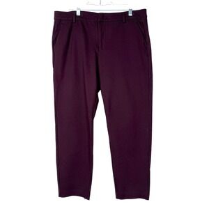 Liverpool Women's Trousers in Deep Plum